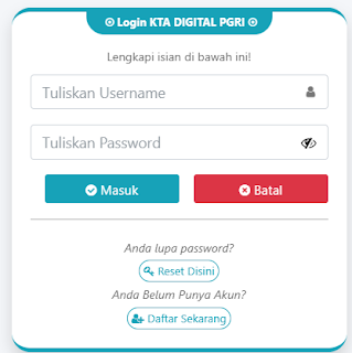 Register PGRI Kapuas Hulu - Persatuan Guru Republik Indonesia Cabang Kapuas Hulu